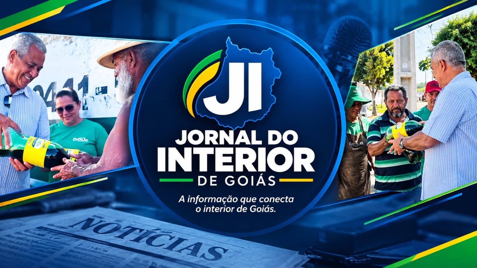 Gesto de proximidade: Velomar Rios leva refrigerante a trabalhadores da limpeza urbana em Catalão